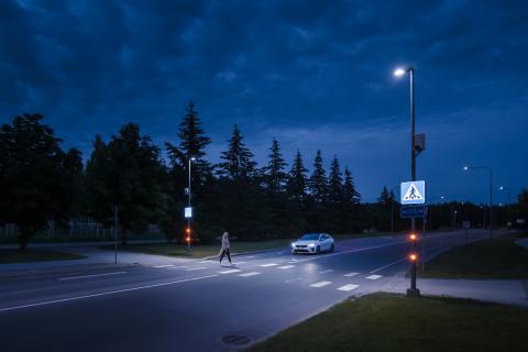 nutikas ülekäigurada