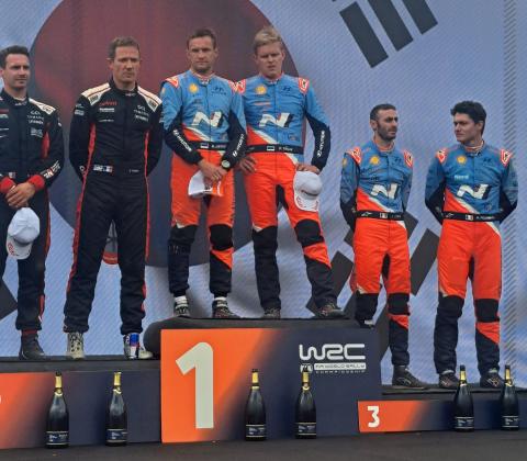 Kreeka ralli võitjad Ott Tänak ja Martin Järveoja